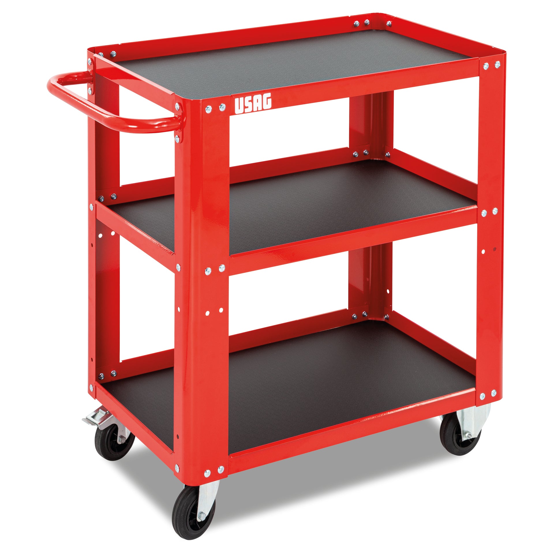 504 SR - 3-shelf multipurpose trolley - Usag - U05040004 504 SR - 3-shelf multipurpose trolley - Usag - U05040004